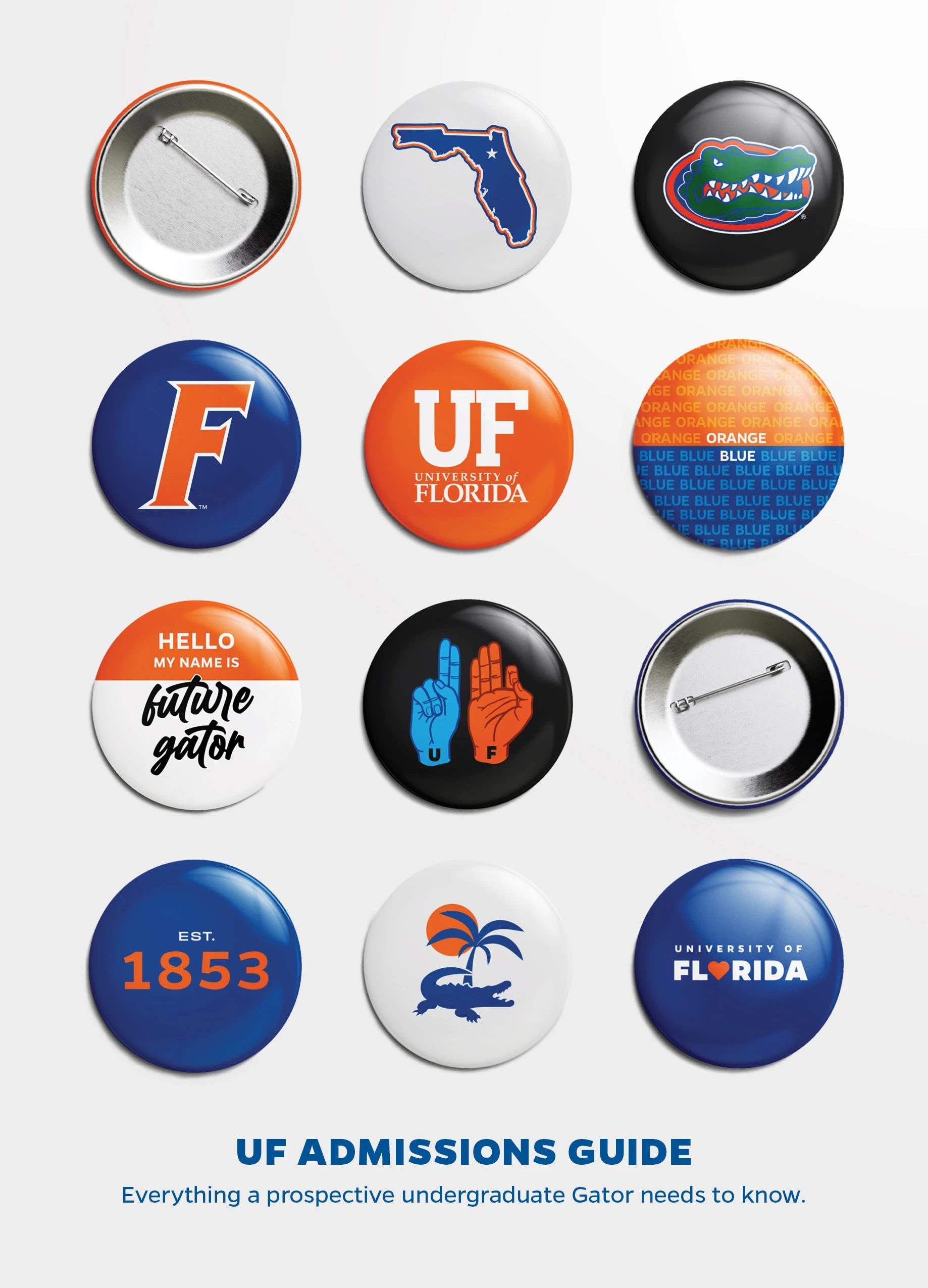 Cover of UF Admissions Guide