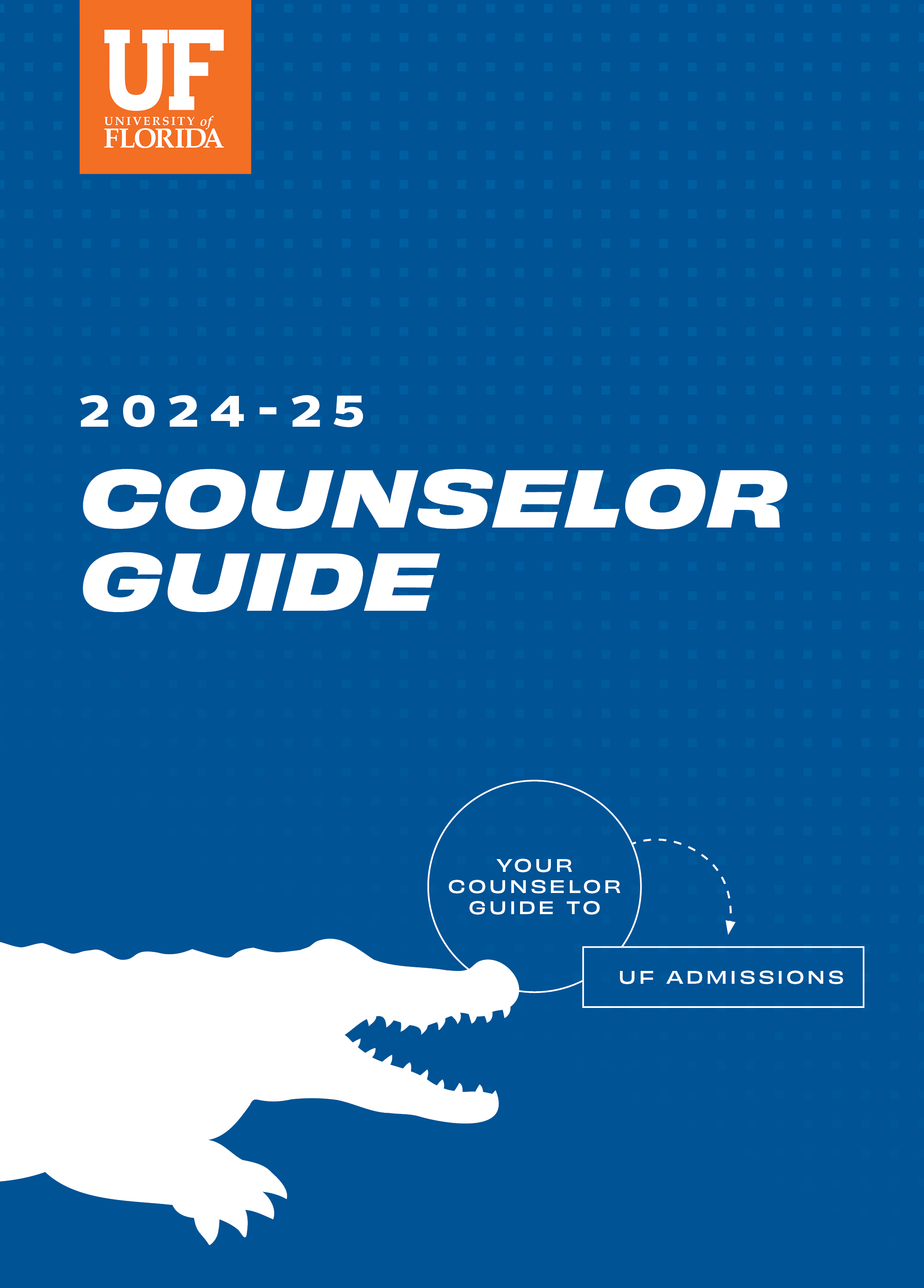 Cover of UF Counselor Guide