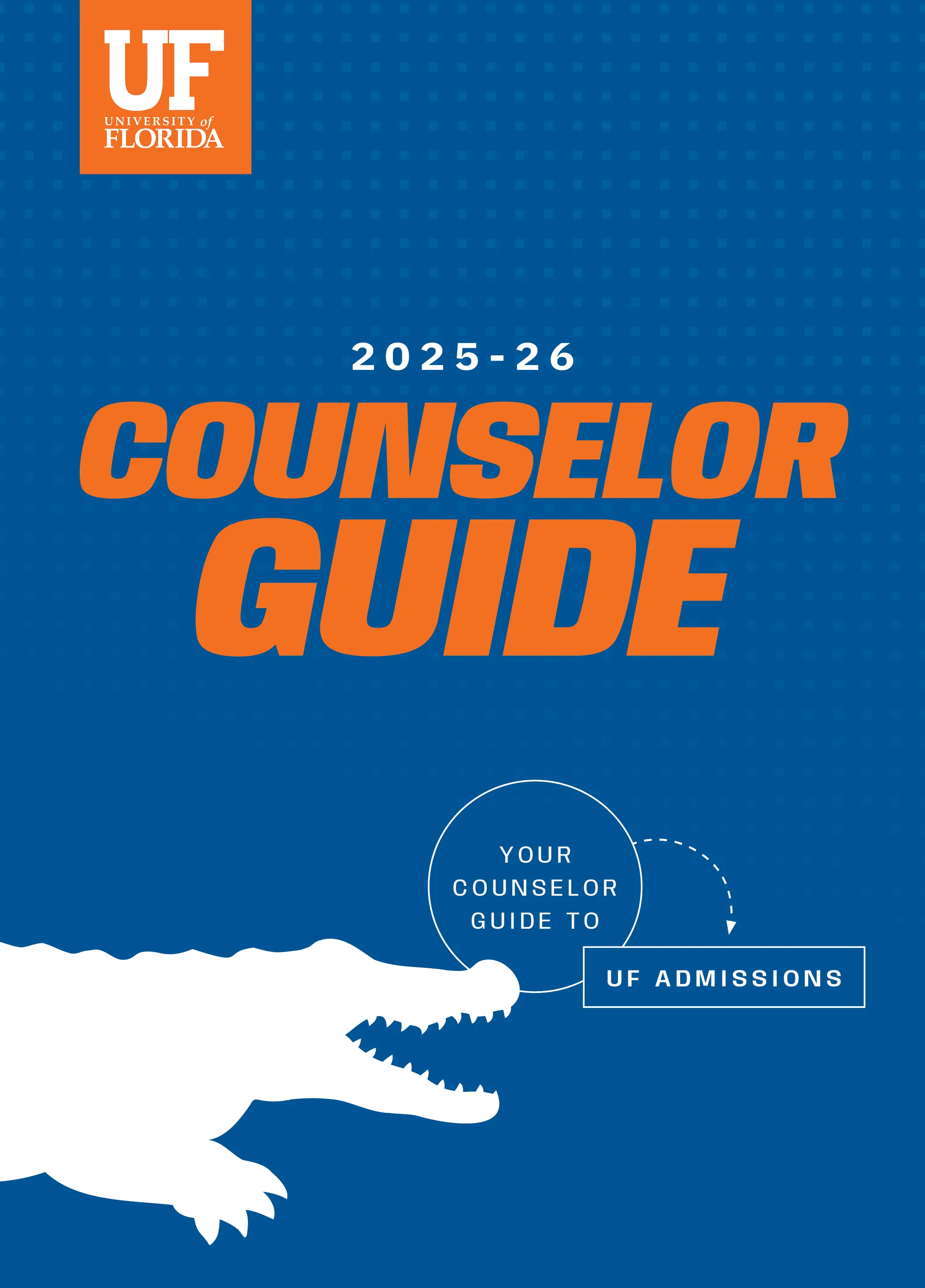 Cover of UF Counselor Guide