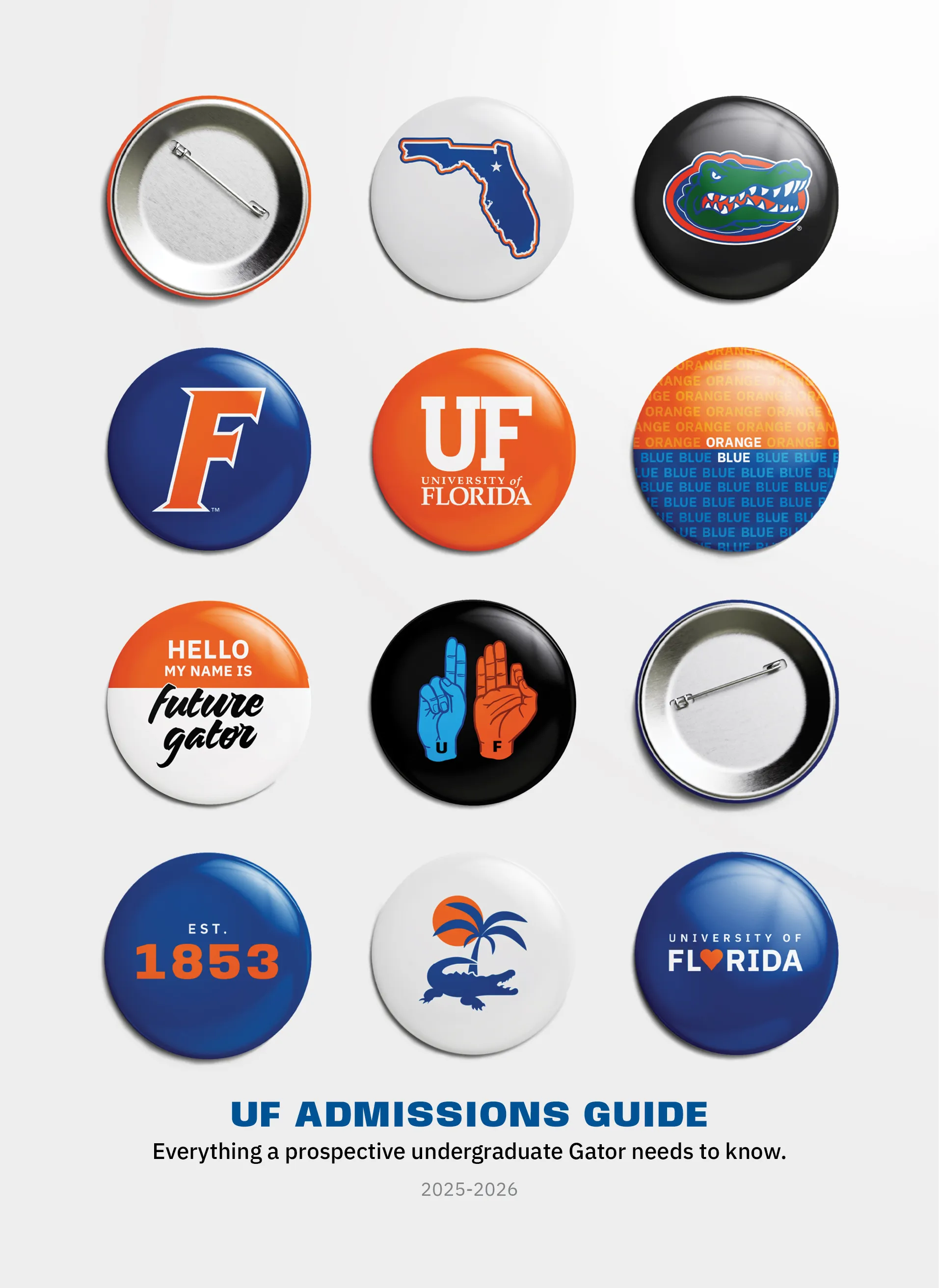 Cover of UF Admissions Guide